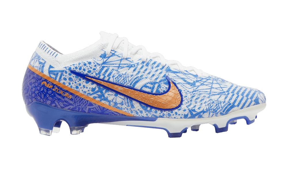 Бутсы Nike Mercurial AirZoom JR (Белый/синий)