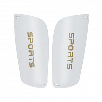 Щитки футбольные Shin Guard Sports, белые