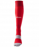 Гетры футбольные Jögel Camp Basic Socks (красный/серый/белый)