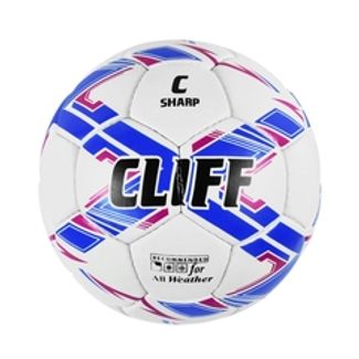 Мяч футбольный Cliff бело-красно-синий