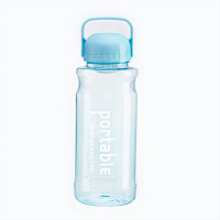 Бутылка для воды спортивная прозрачная Portable