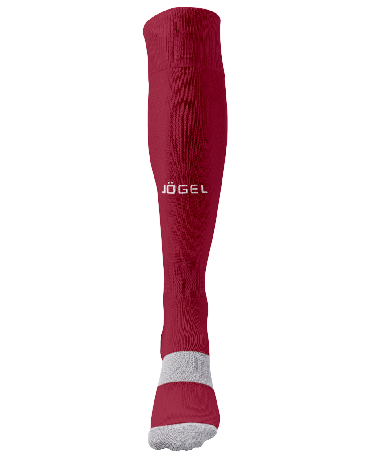 Гетры футбольные Jögel Camp Basic Socks (гранатовый/серый/белый)